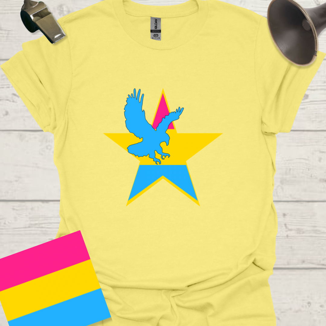 Pansexual Star Eagle T-Shirt