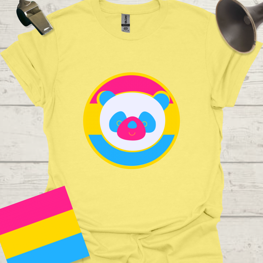 Pansexual Sphere Panda T-Shirt