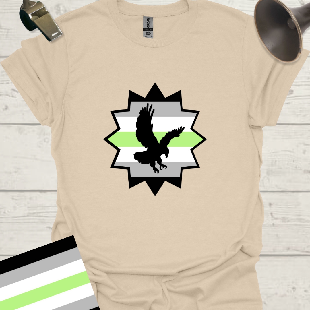Star Eagle Agender Pride T-Shirt