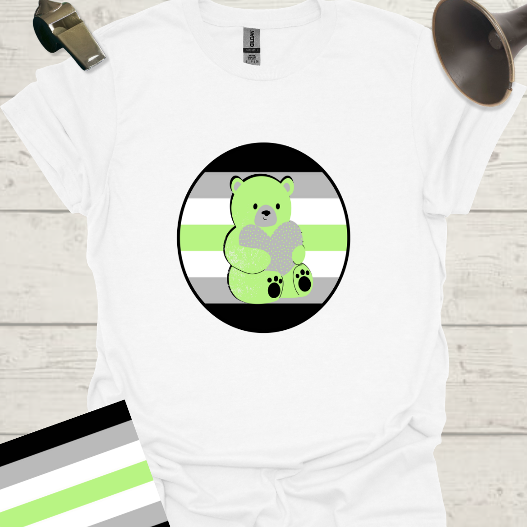 Sphere Bear Agender Pride T-Shirt