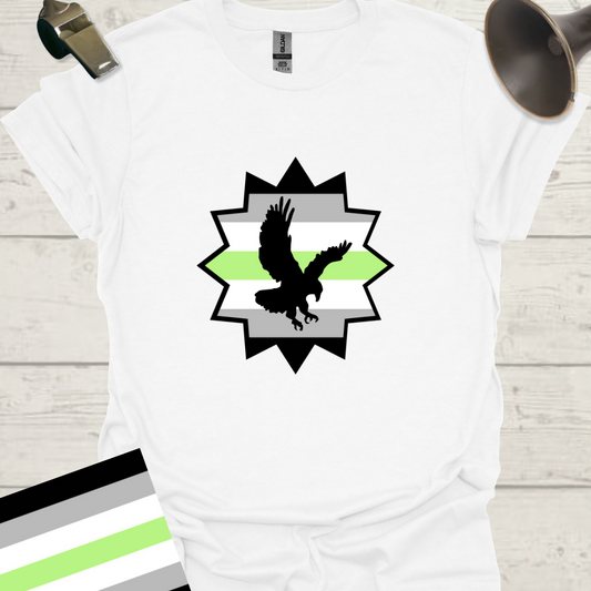 Star Eagle Agender Pride T-Shirt