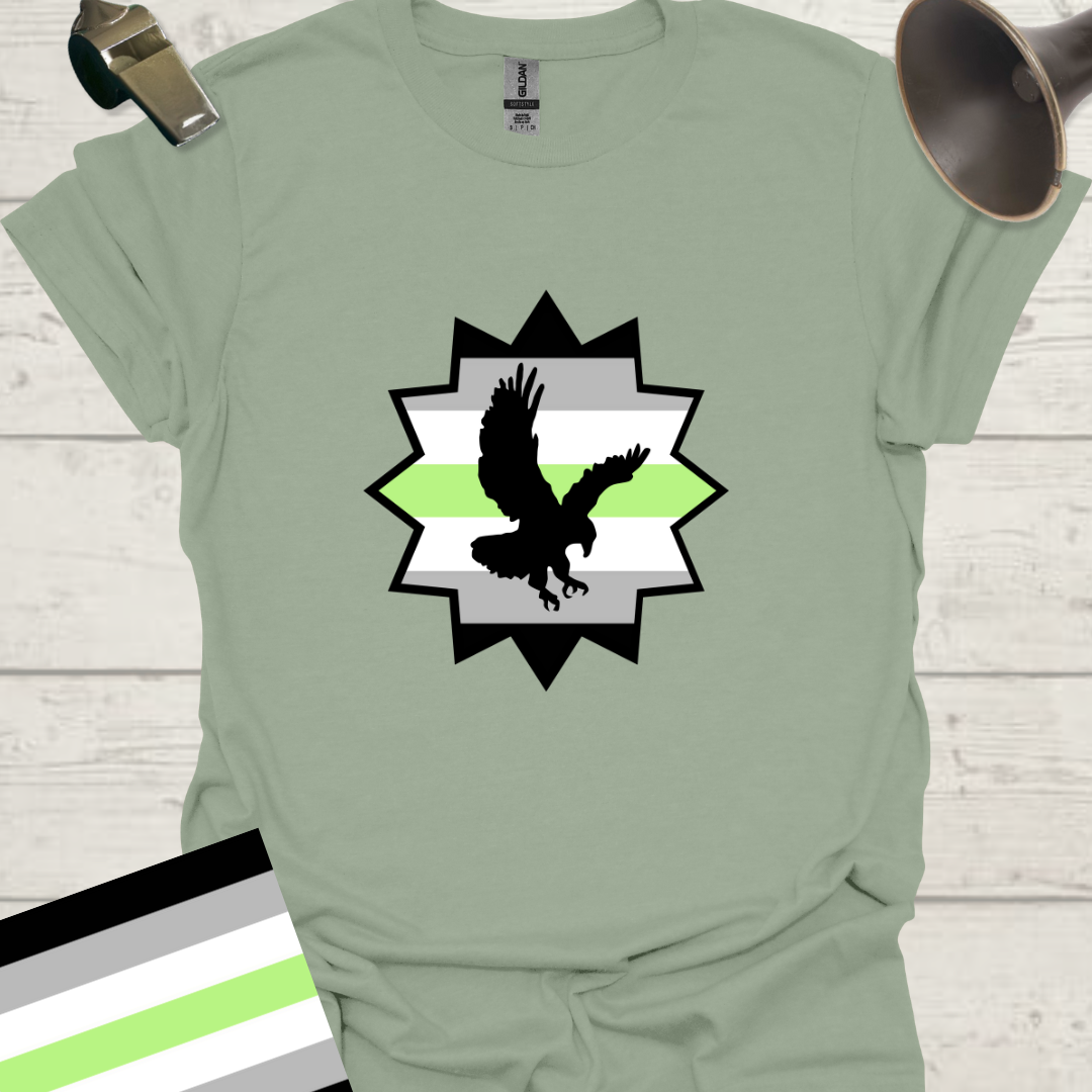 Star Eagle Agender Pride T-Shirt