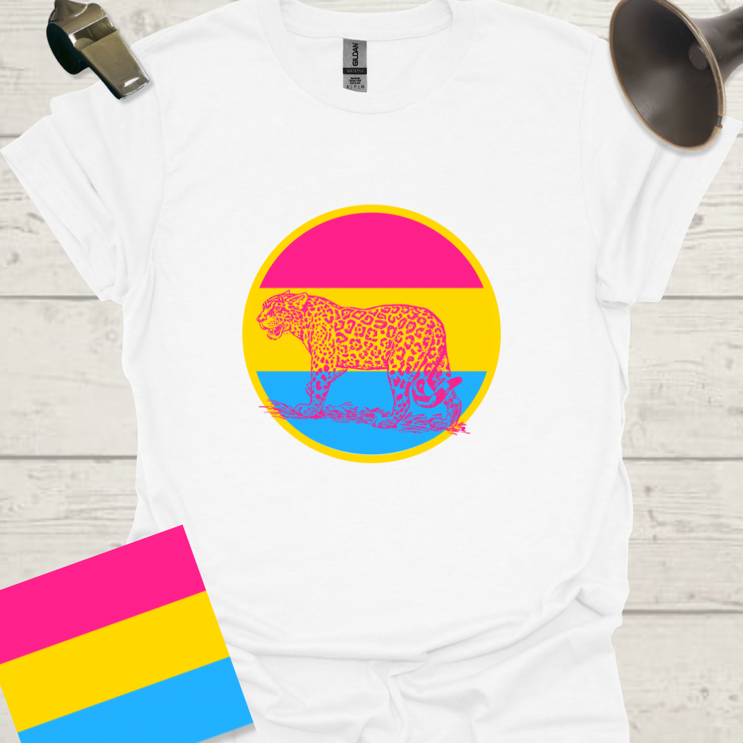 Pansexual Sphere Leopard T-Shirt