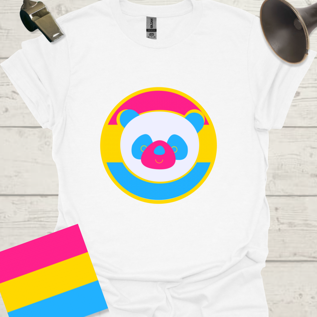Pansexual Sphere Panda T-Shirt