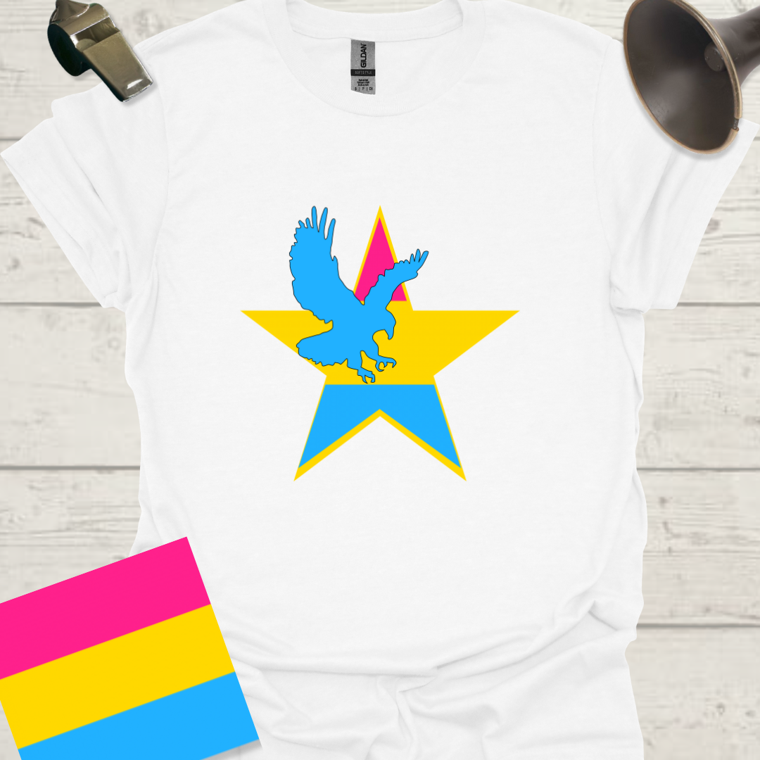 Pansexual Star Eagle T-Shirt