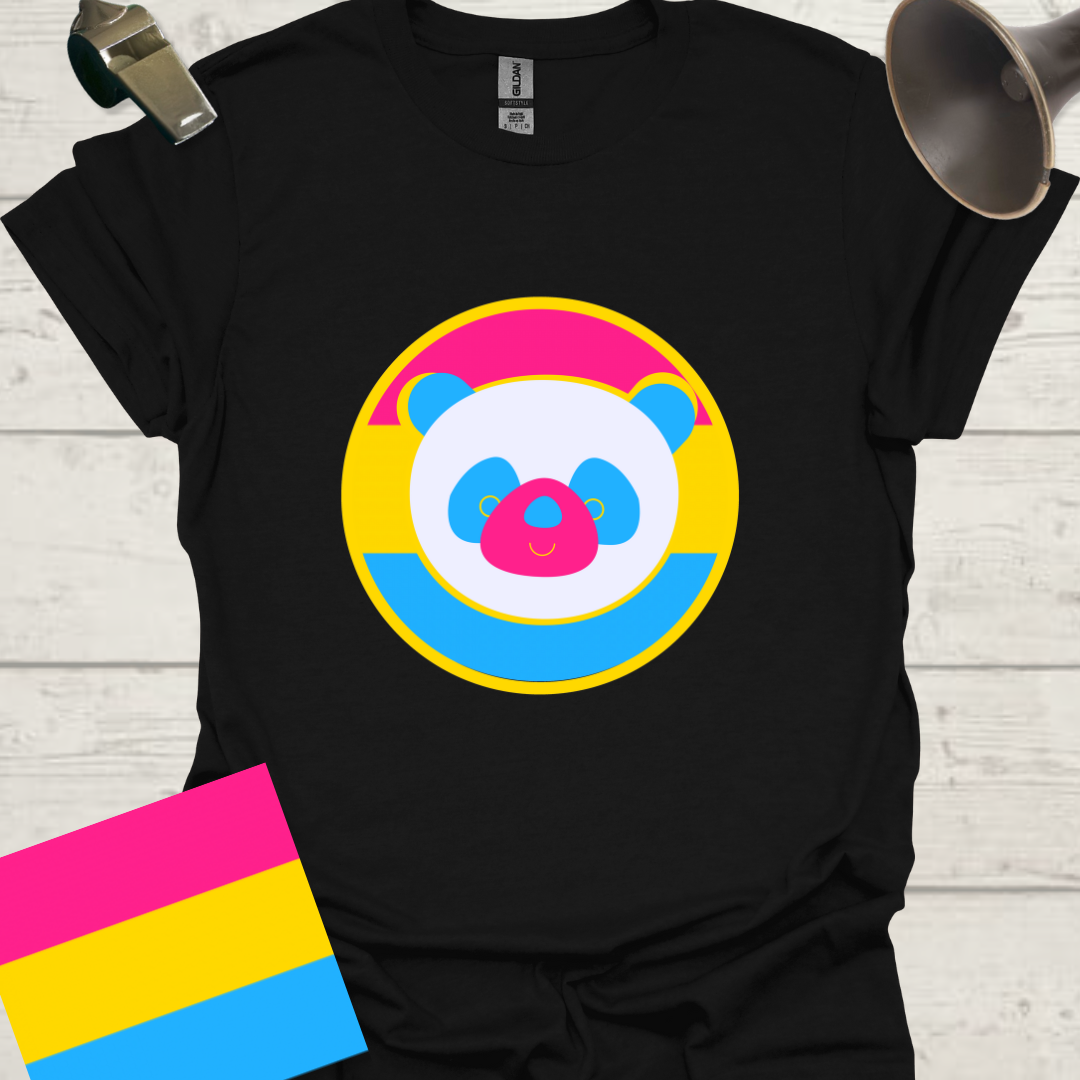 Pansexual Sphere Panda T-Shirt