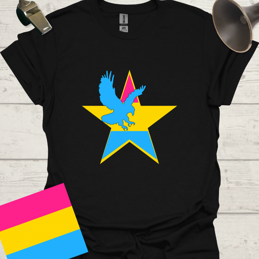 Pansexual Star Eagle T-Shirt
