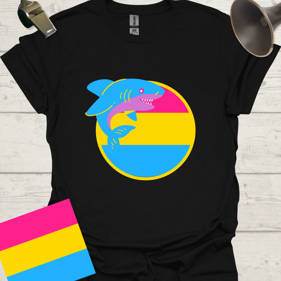 Pansexual Sphere Shark T-Shirt