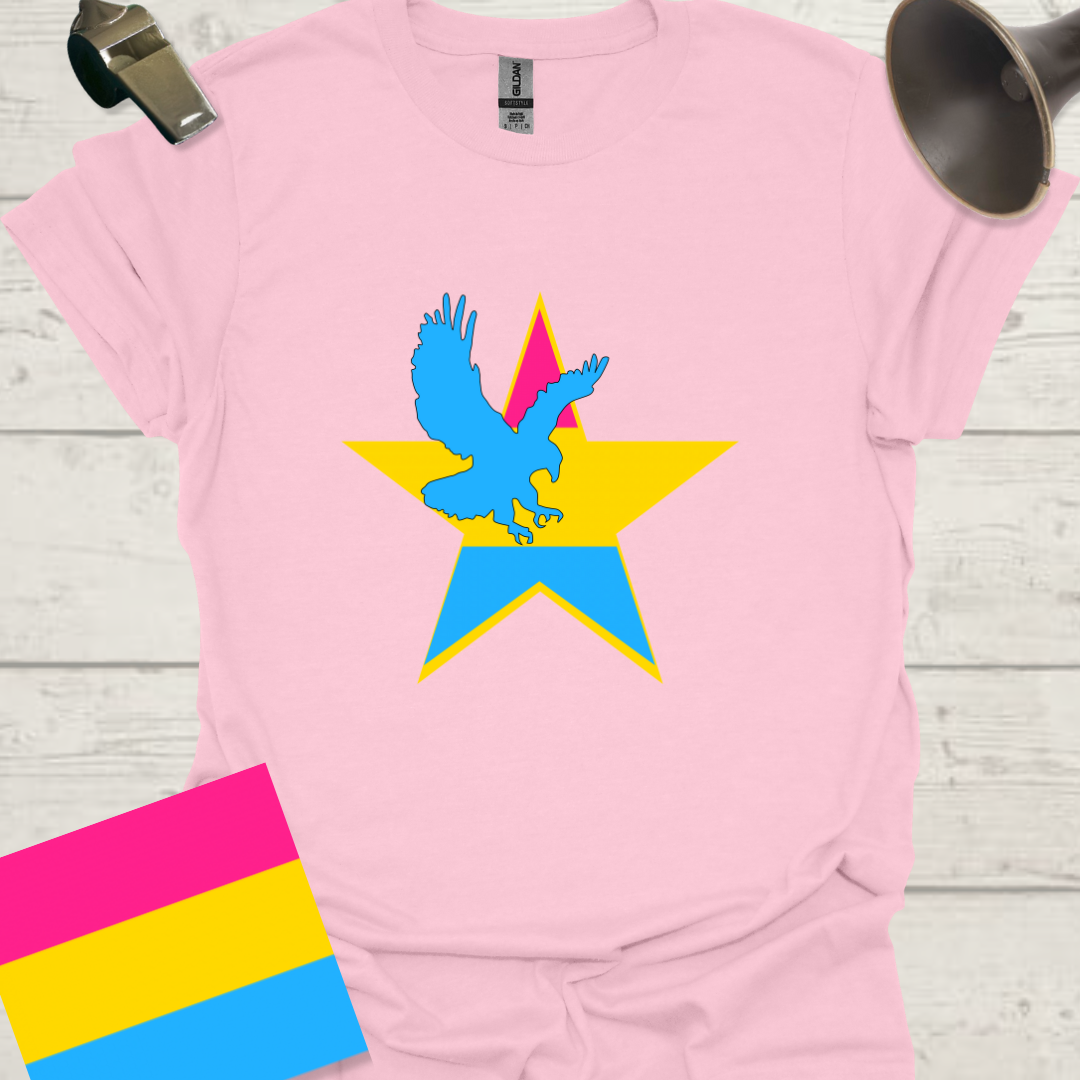 Pansexual Star Eagle T-Shirt