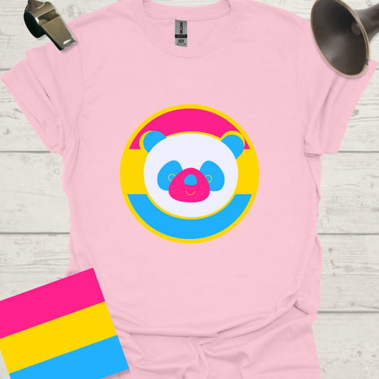 Pansexual Sphere Panda T-Shirt