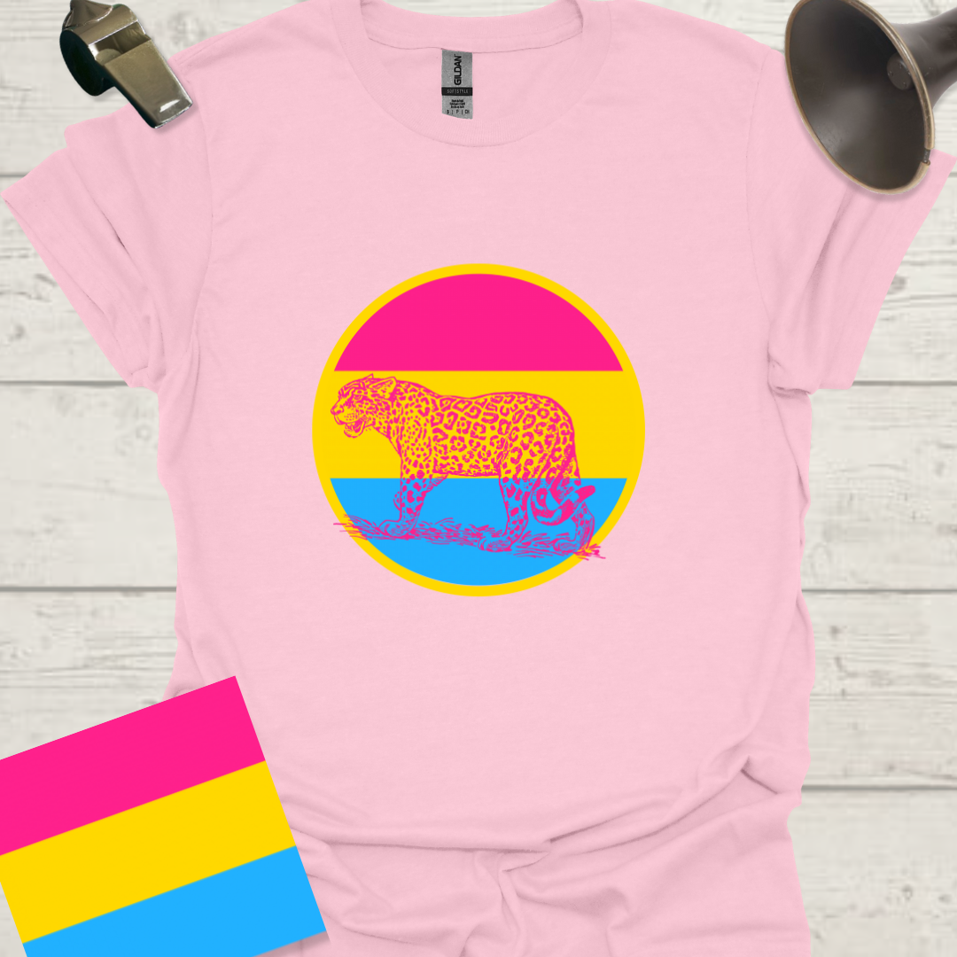 Pansexual Sphere Leopard T-Shirt