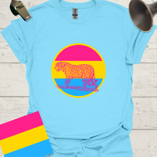 Pansexual Sphere Leopard T-Shirt