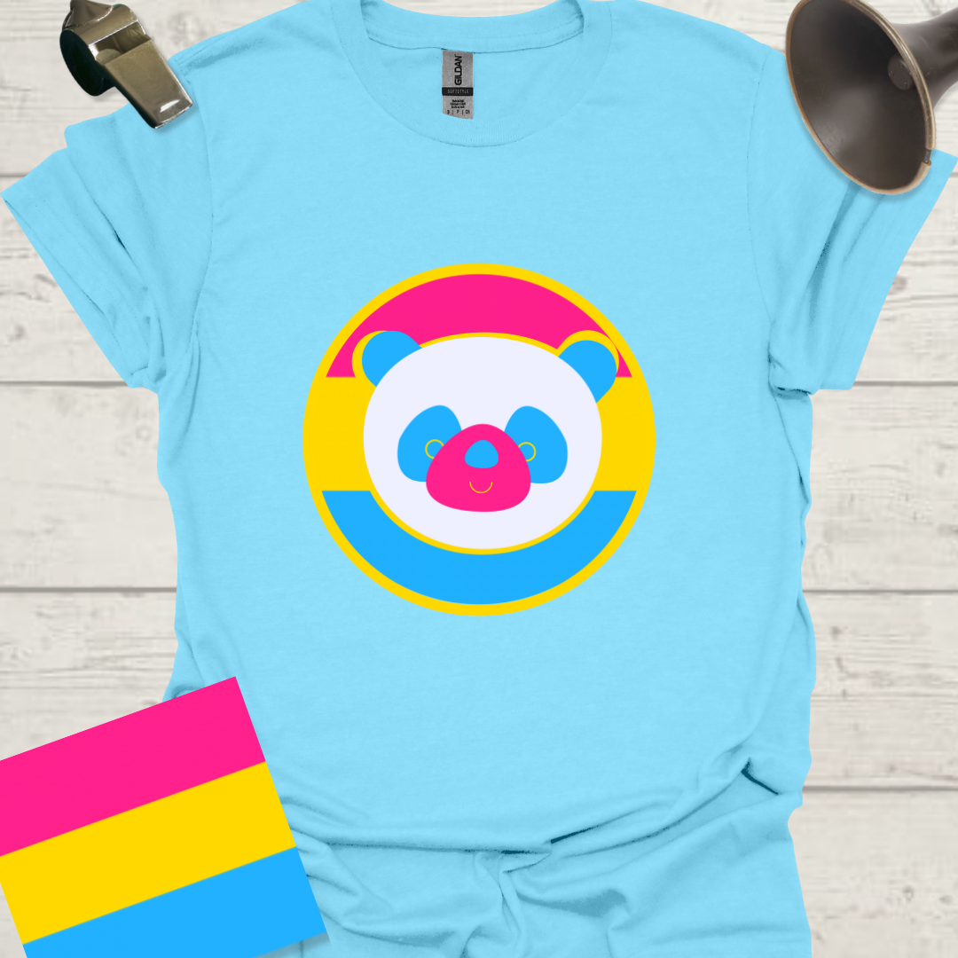Pansexual Sphere Panda T-Shirt