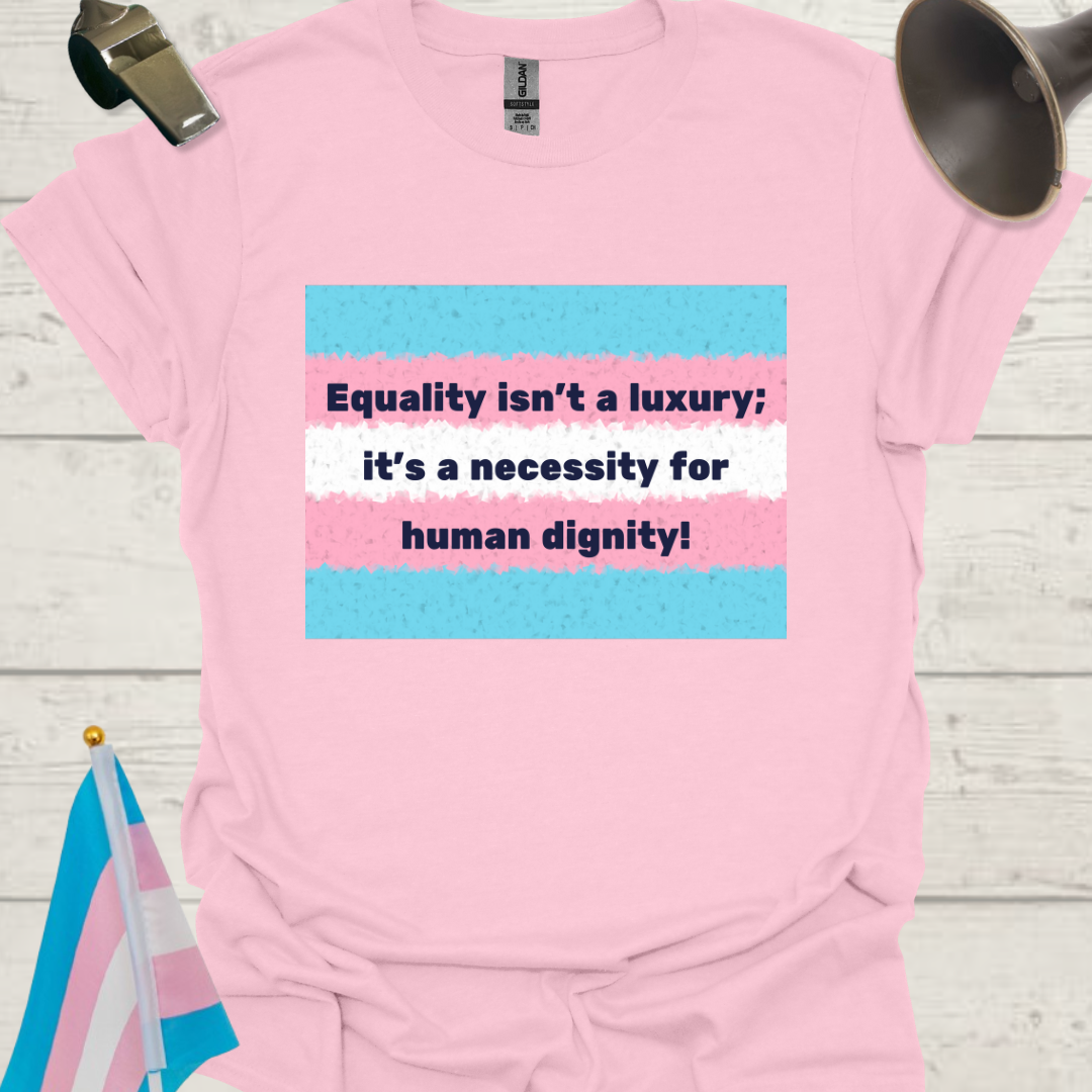 Unisex T-Shirt Equality Transgender Flag