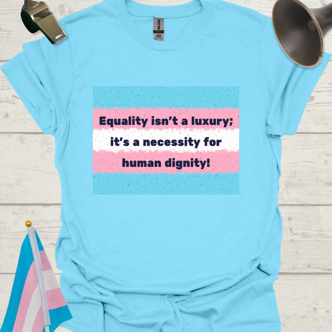 Unisex T-Shirt Equality Transgender Flag
