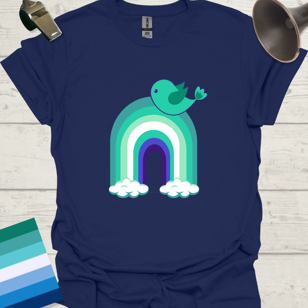 Rainbow Bird T-Shirt