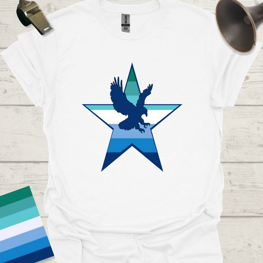 Eagle Rainbow Star T-Shirt