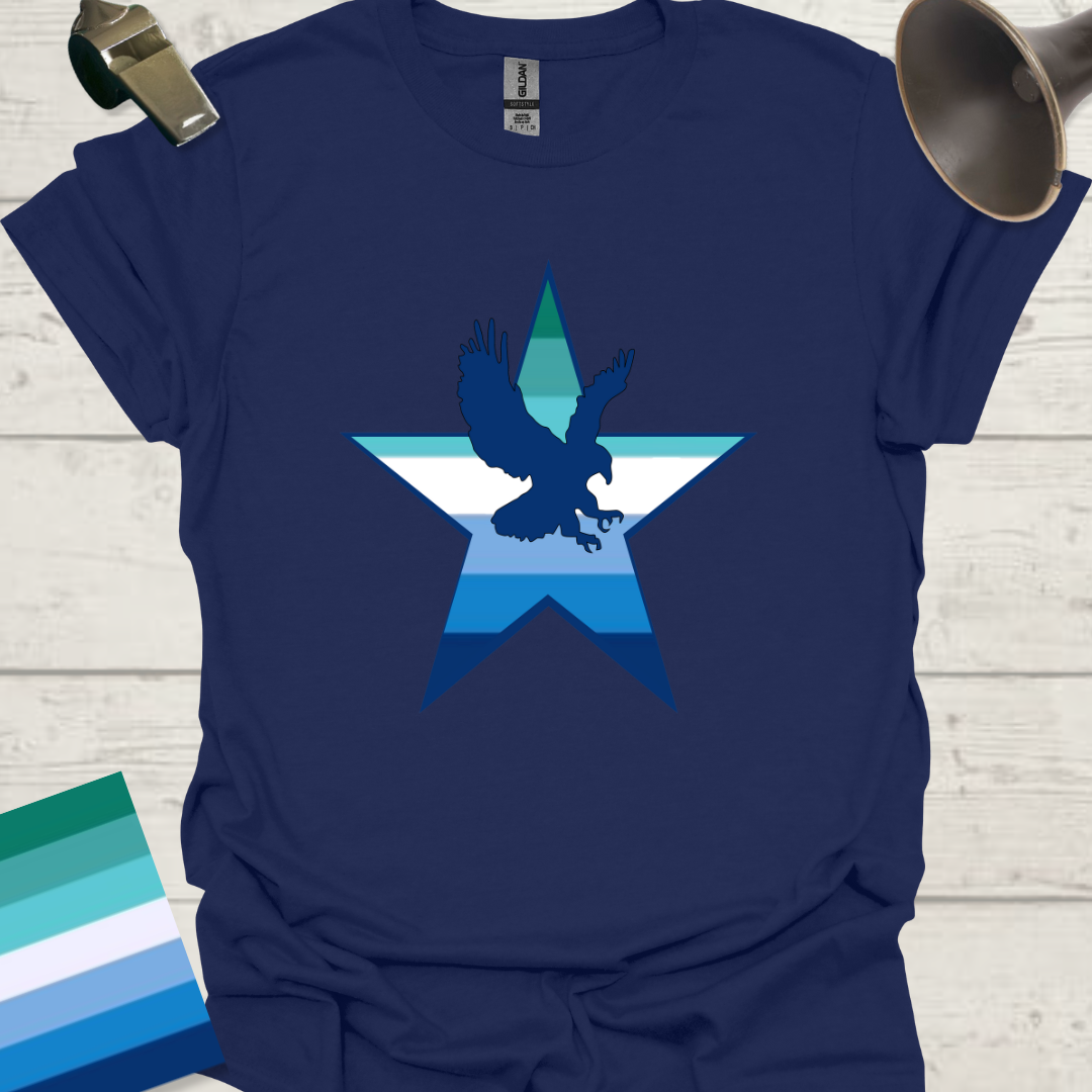 Eagle Rainbow Star T-Shirt