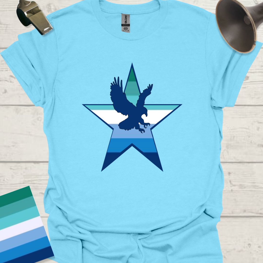 Eagle Rainbow Star T-Shirt