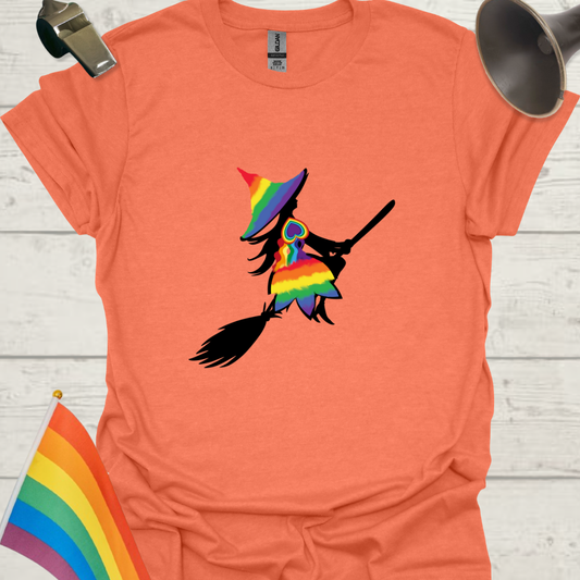 LGBT Pride Witch T-Shirt