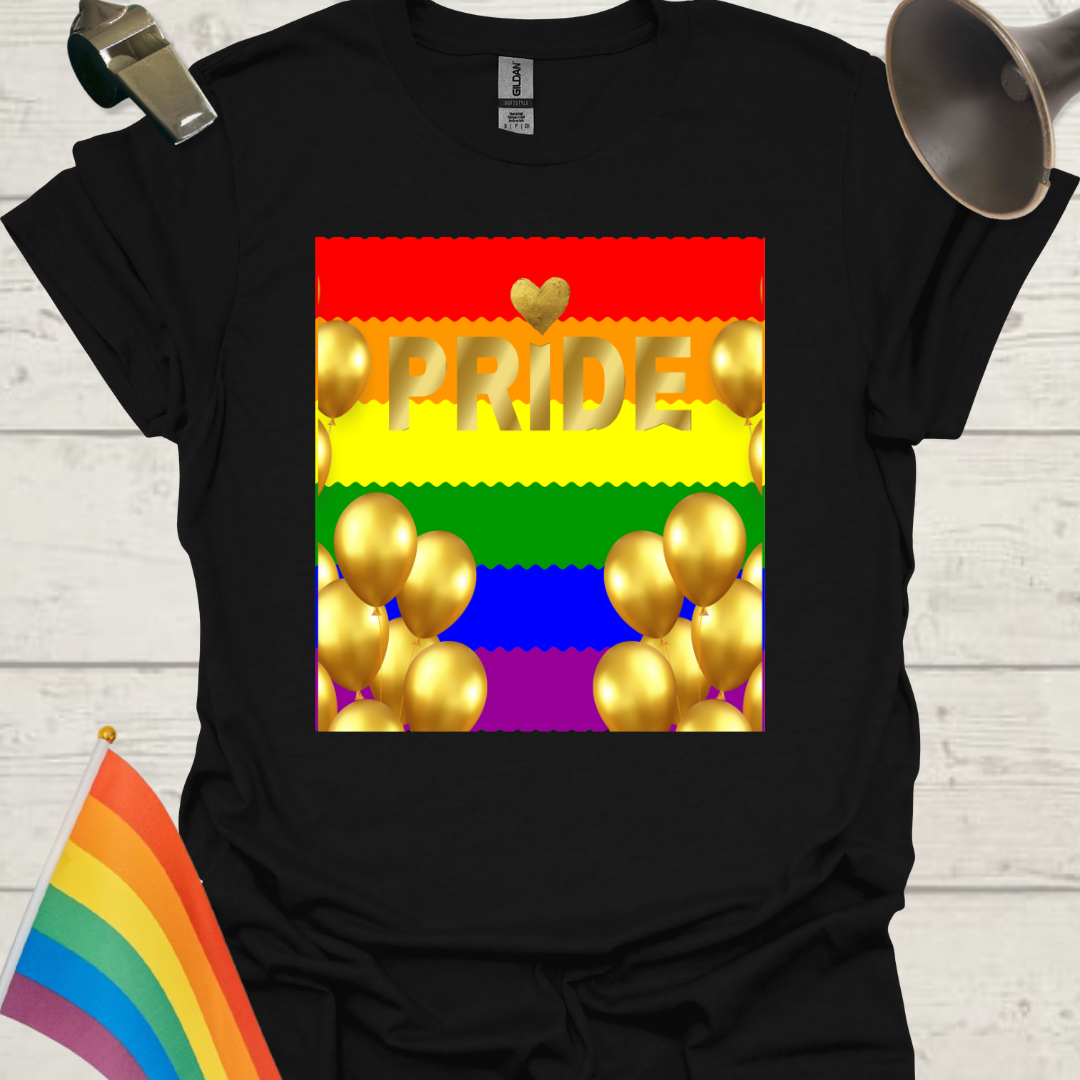 LGBT Pride Flag Ripples T-Shirt