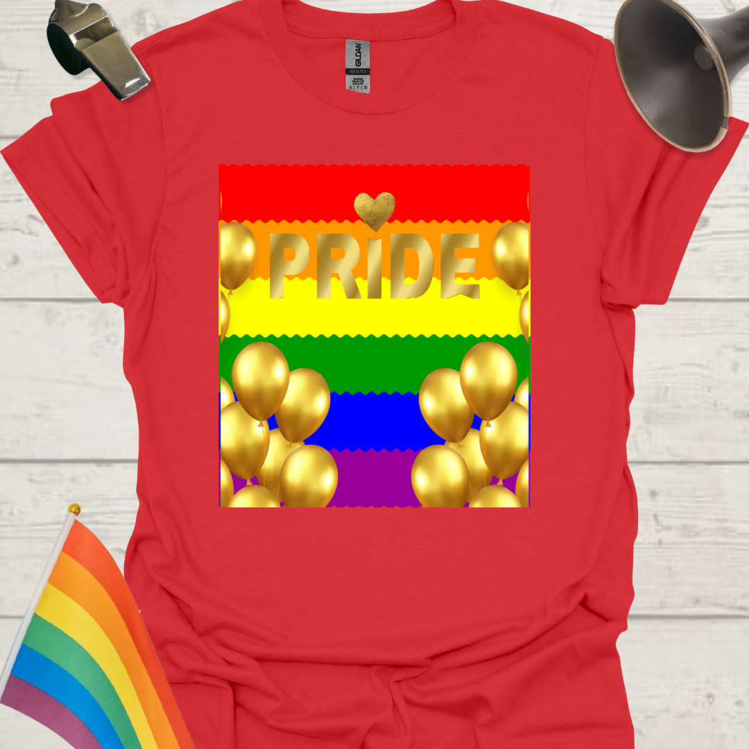 LGBT Pride Flag Ripples T-Shirt