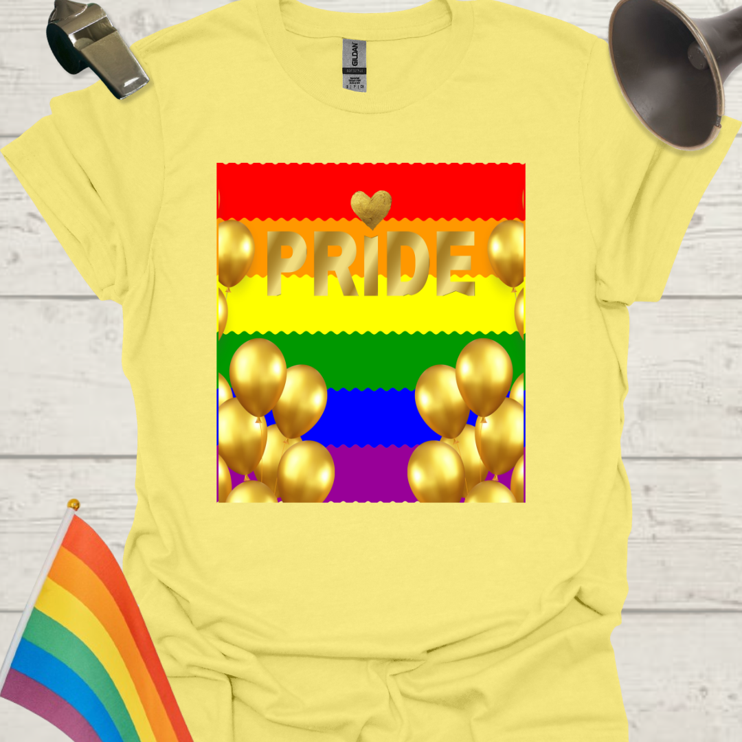 LGBT Pride Flag Ripples T-Shirt