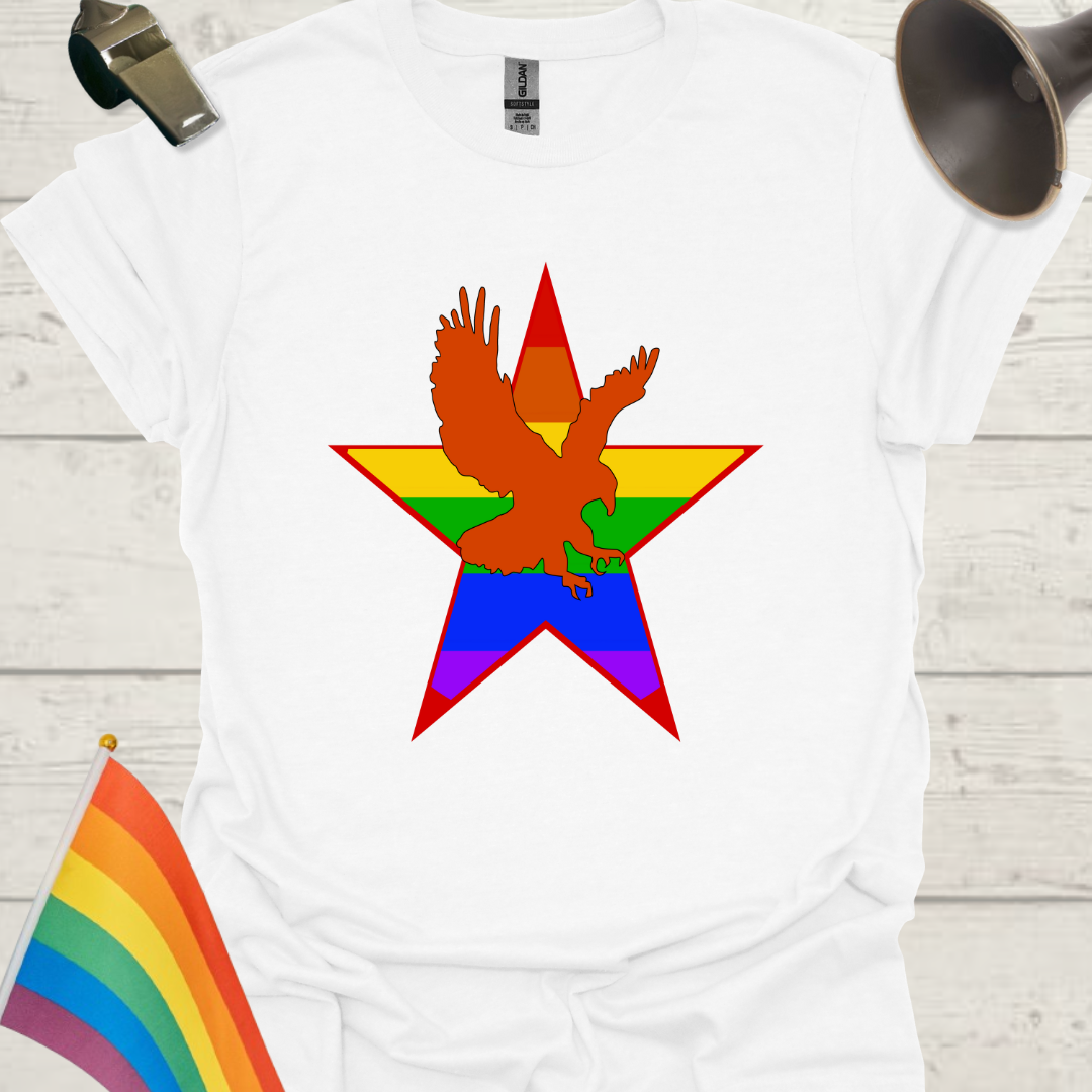 LGBT Pride Star Eagle T-Shirt