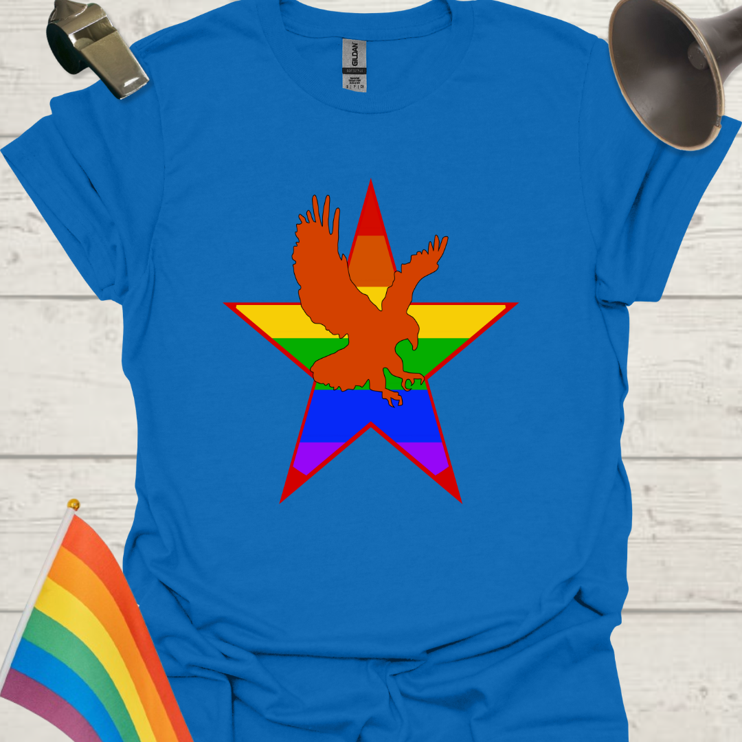 LGBT Pride Star Eagle T-Shirt