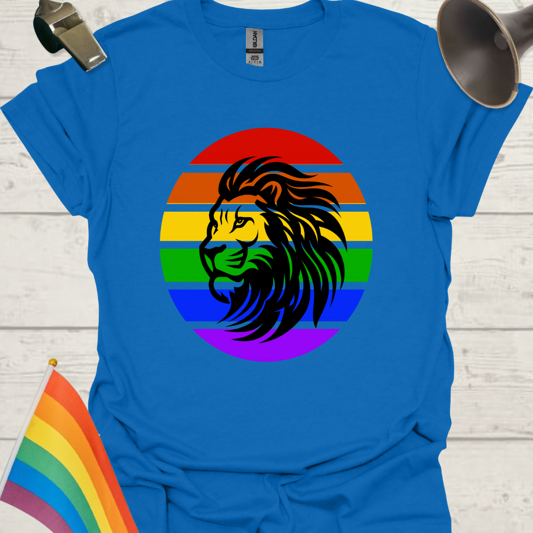LGBT Pride Sphere Lion T-Shirt