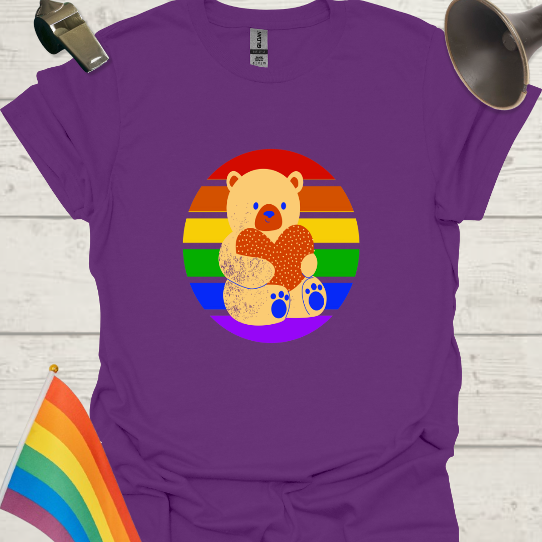 LGBT Pride Sphere Bear T-Shirt