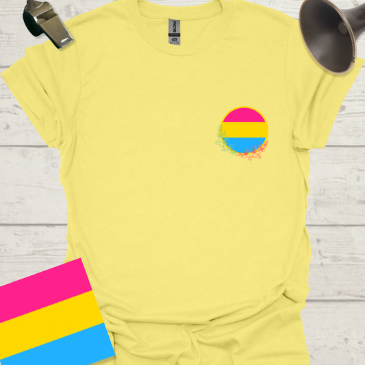 Pansexual Sphere with Flowers T-Shirt