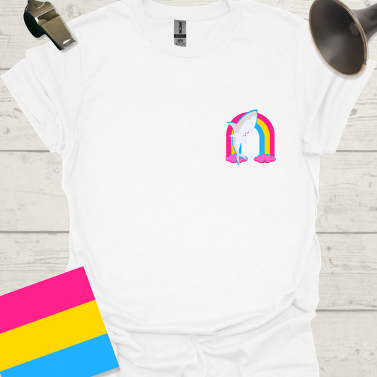 Pansexual Rainbow Shark T-Shirt