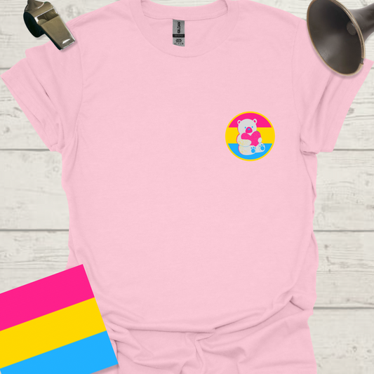 Pansexual Sphere with a Bear T-Shirt
