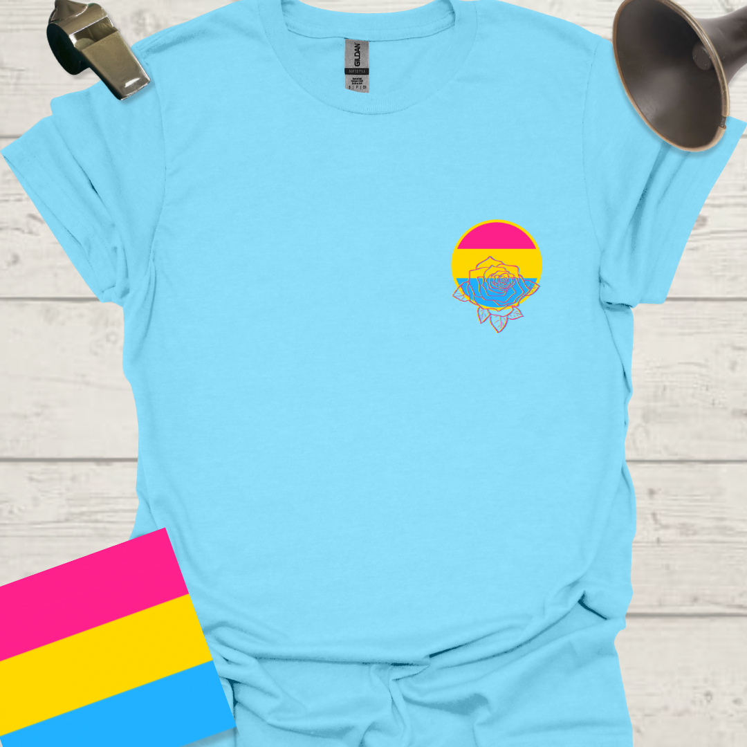 Pansexual Sphere with a Rose T-Shirt