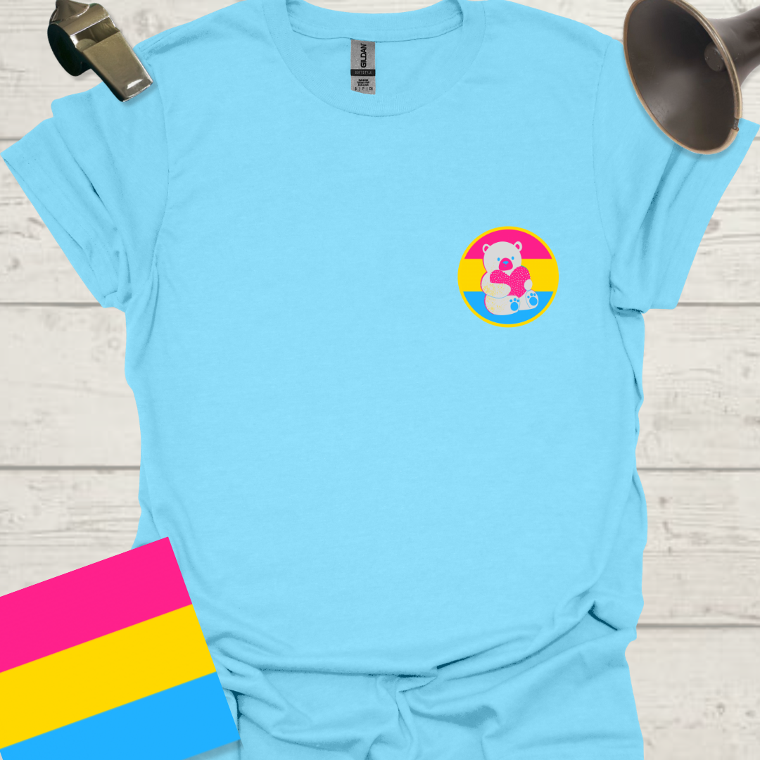 Pansexual Sphere with a Bear T-Shirt