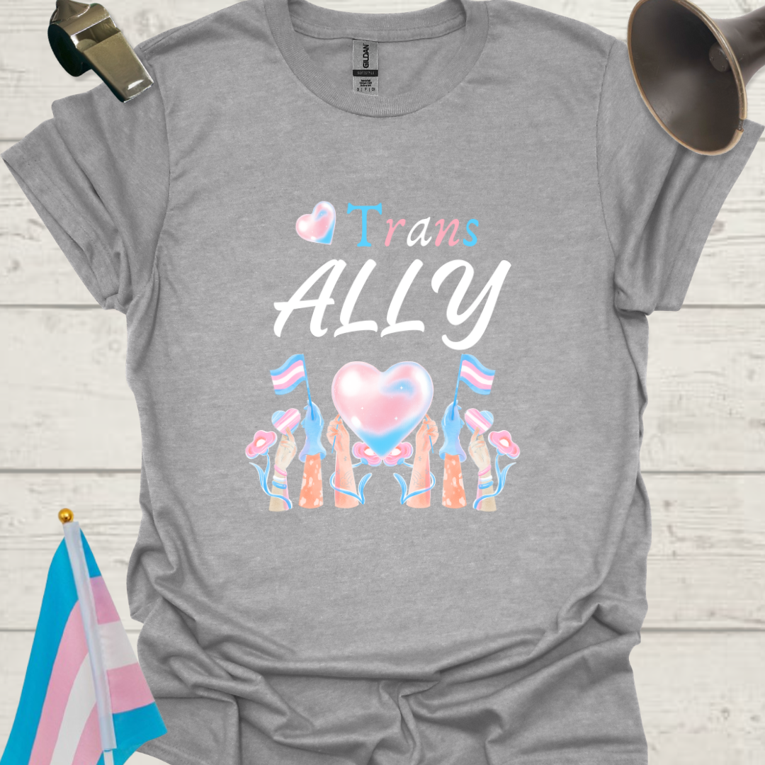 Unisex Hands T-Shirt Trans Ally