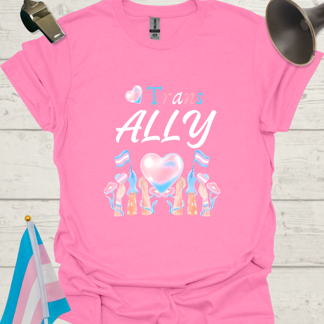 Unisex Hands T-Shirt Trans Ally