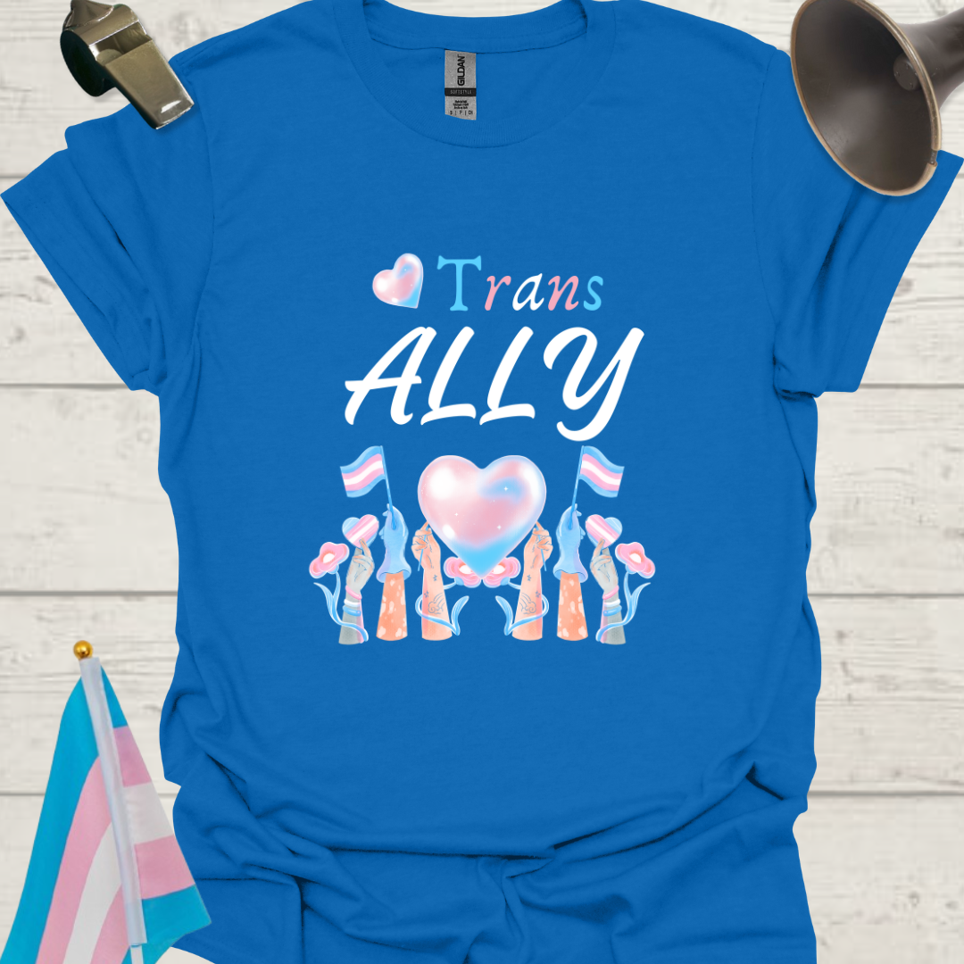 Unisex Hands T-Shirt Trans Ally