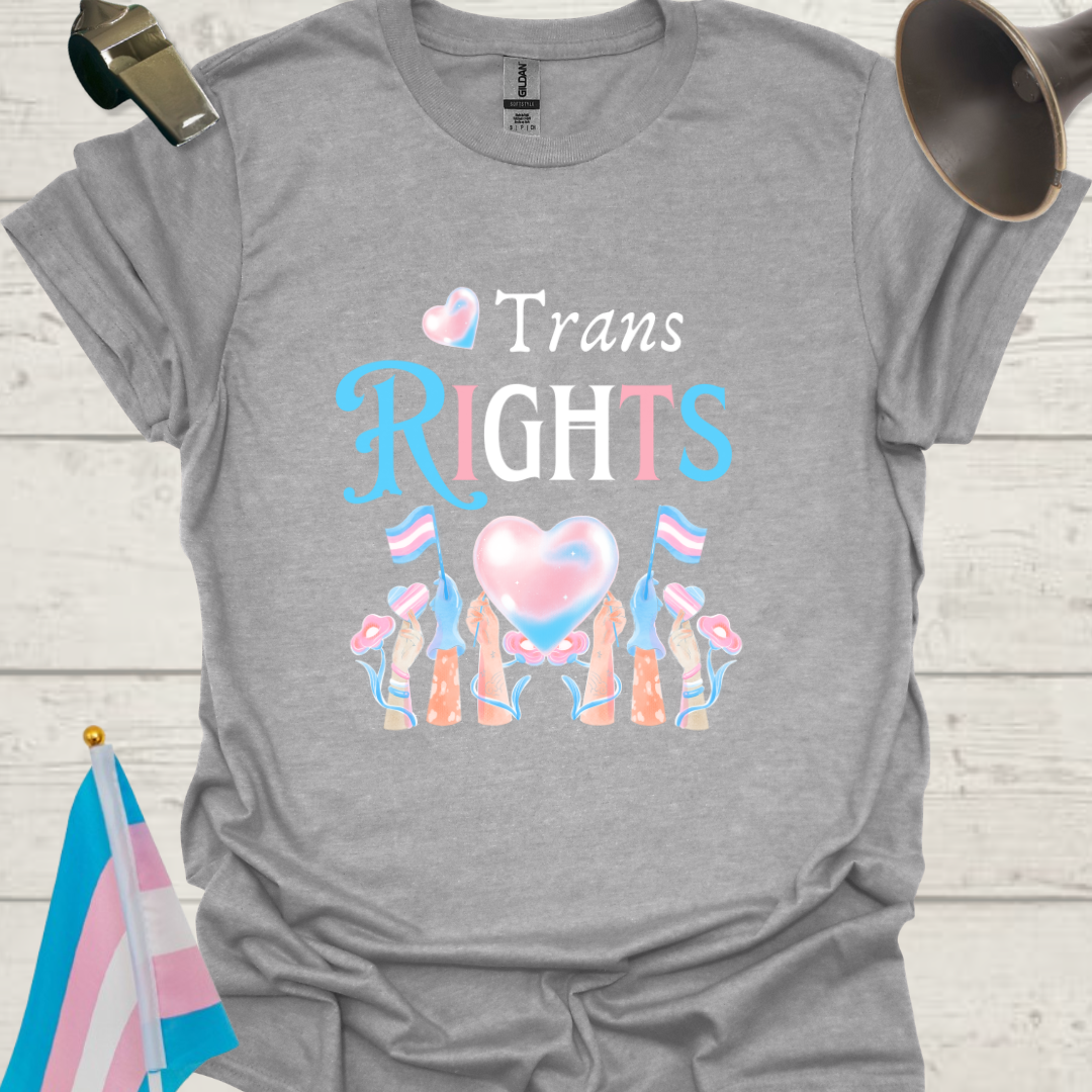Unisex Hands T-Shirt Trans Rights