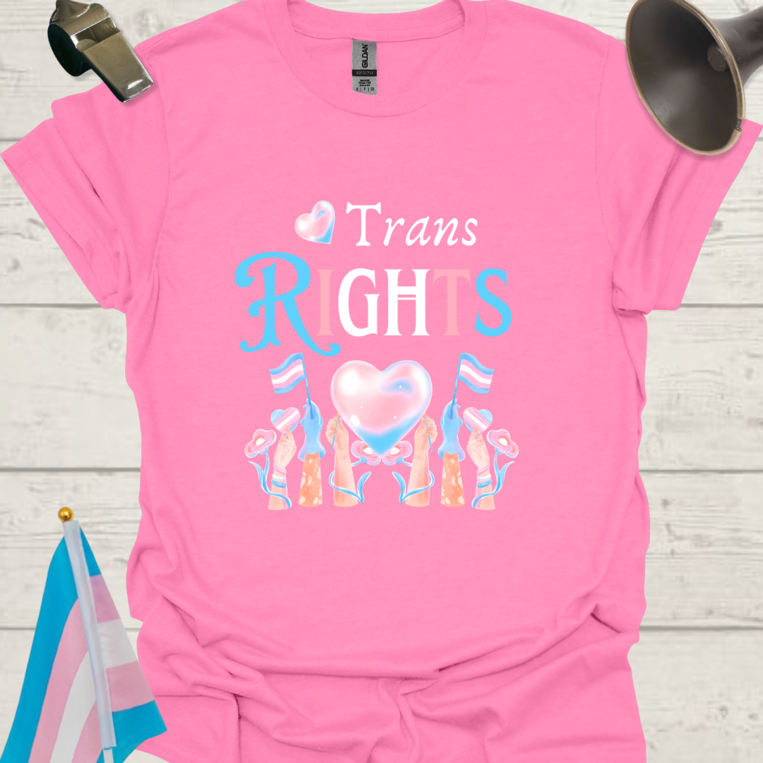 Unisex Hands T-Shirt Trans Rights