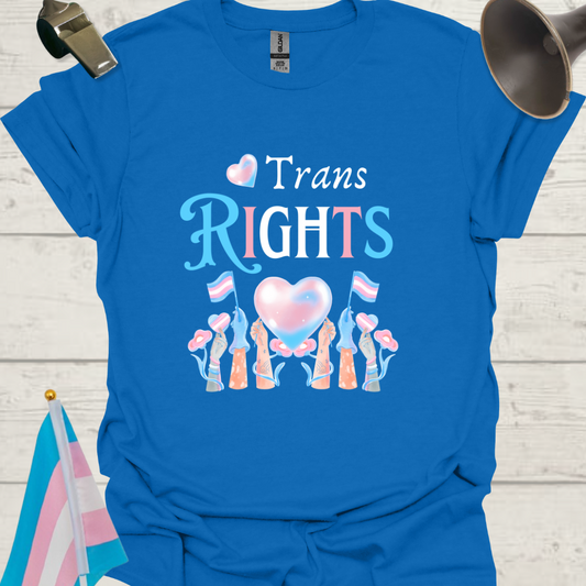 Unisex Hands T-Shirt Trans Rights