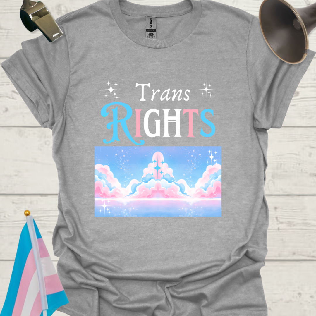 Unisex Landscape T-Shirt Trans Rights