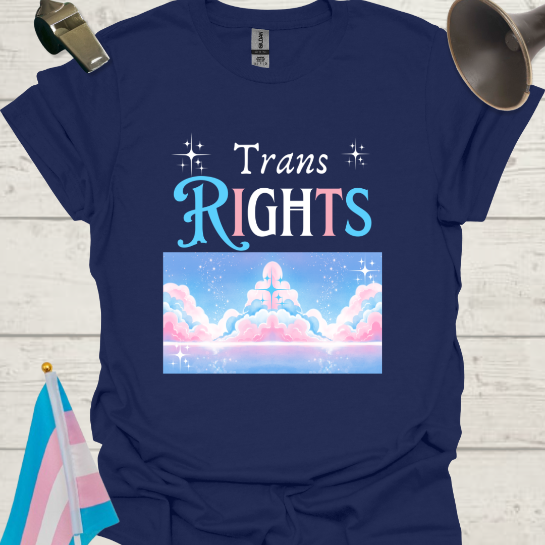 Unisex Landscape T-Shirt Trans Rights