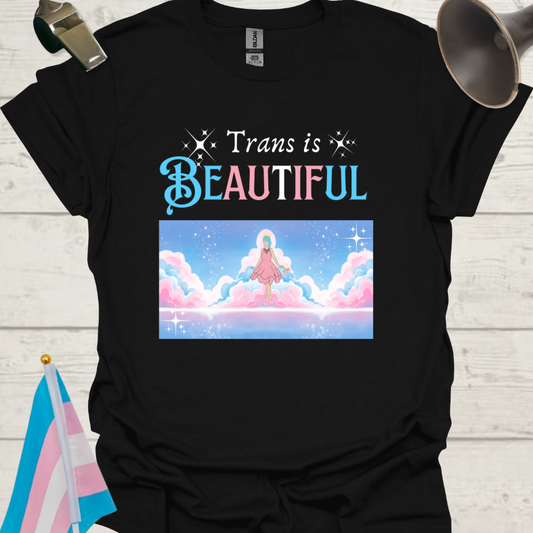 Unisex Woman T-Shirt Trans is Beautiful