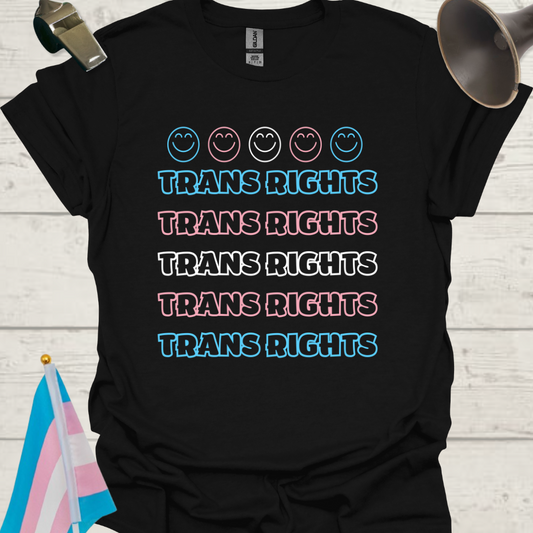 Unisex Emojis T-Shirt Trans Rights