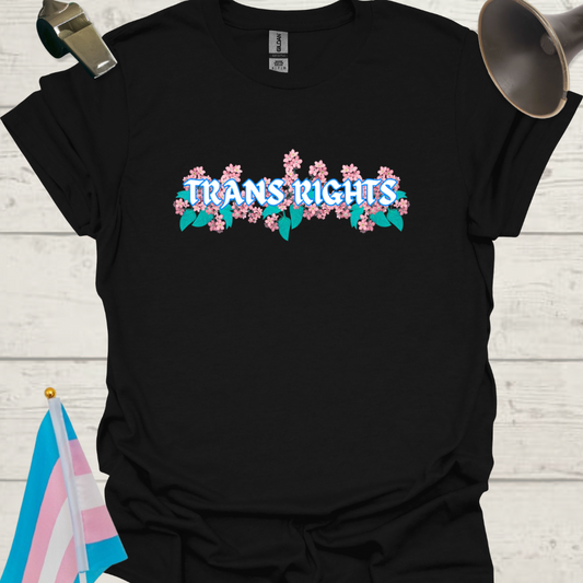 Unisex T-Shirt Blue Trans Rights Transgender Flag