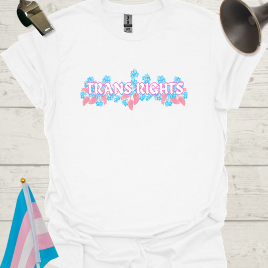 Unisex T-Shirt Pink Trans Rights Transgender Flag