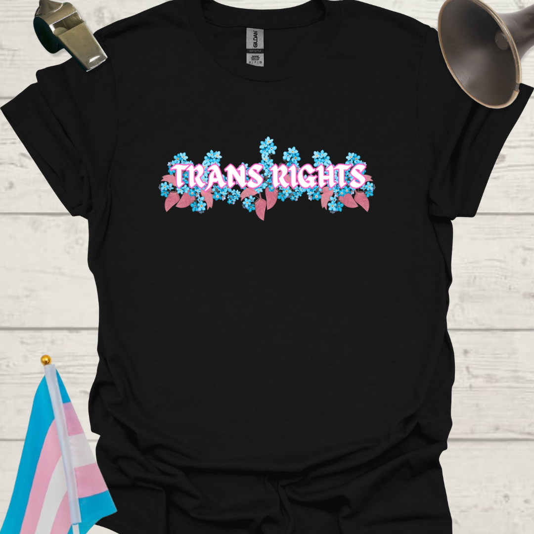 Unisex T-Shirt Pink Trans Rights Transgender Flag