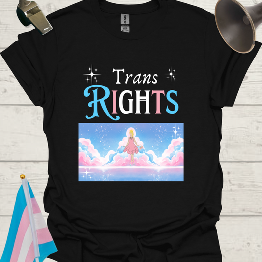 Unisex Woman T-Shirt Trans Rights